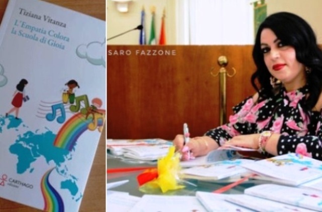 Tiziana Vitanza ha presentato a Melilli il suo libro “L’Empatia Colora la Scuola di Gioia”